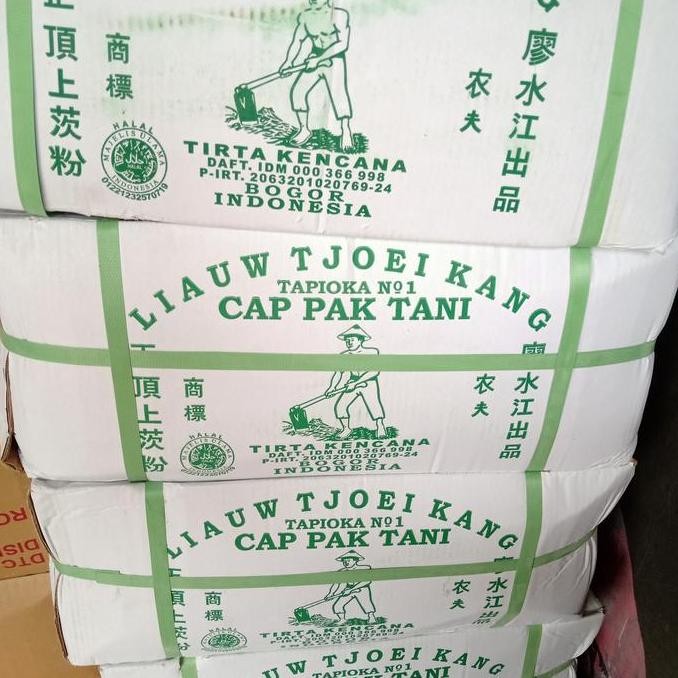 

Tapioka Pak Tani Liauw Tjoei Kang 1 Dus 25 Kg