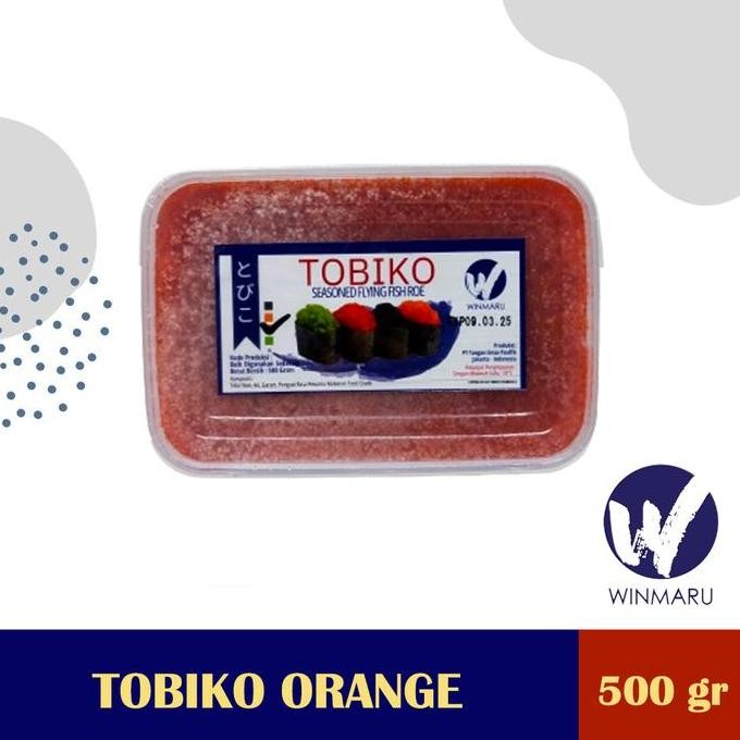 

Tobiko Orange Flying Fish Roe 500 Gr