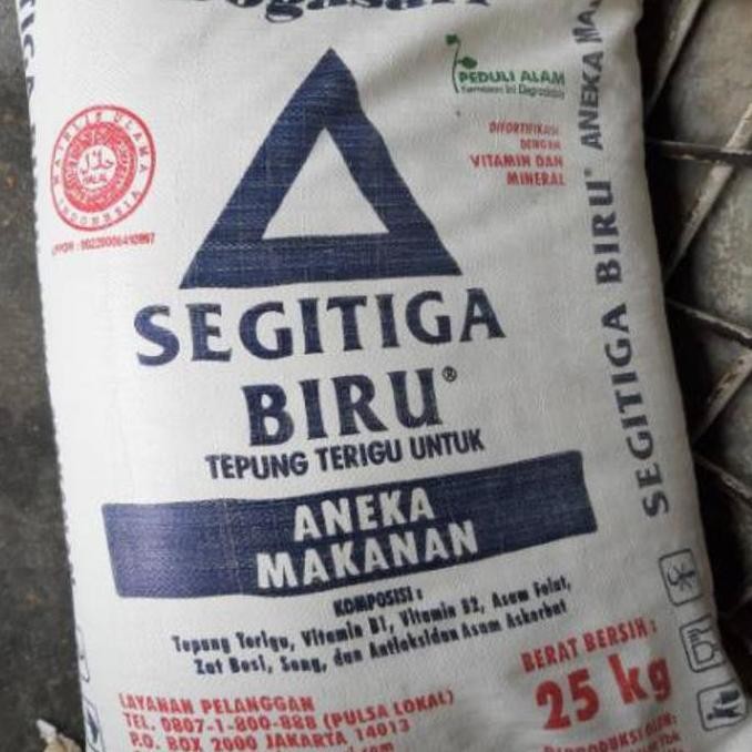

Terigu Segitiga 25Kg Gosend Or Grabsend Only