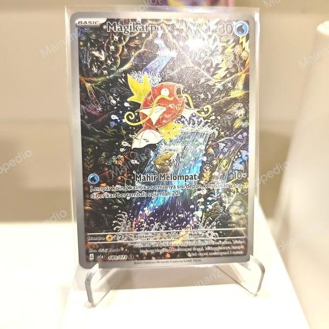 Magikarp Ar hantaman triplet sv1a kartu pokemon tcg indo Rare Original