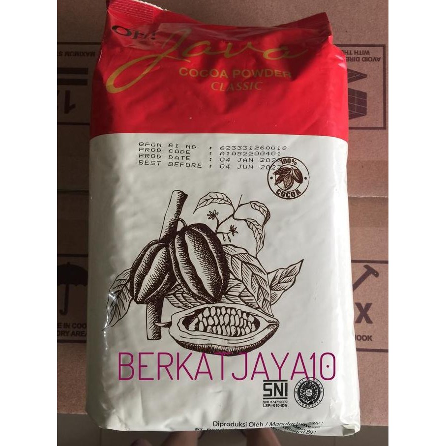 

Bt Java Classic Cocoa Powder Bubuk Coklat Kakao 1Kg