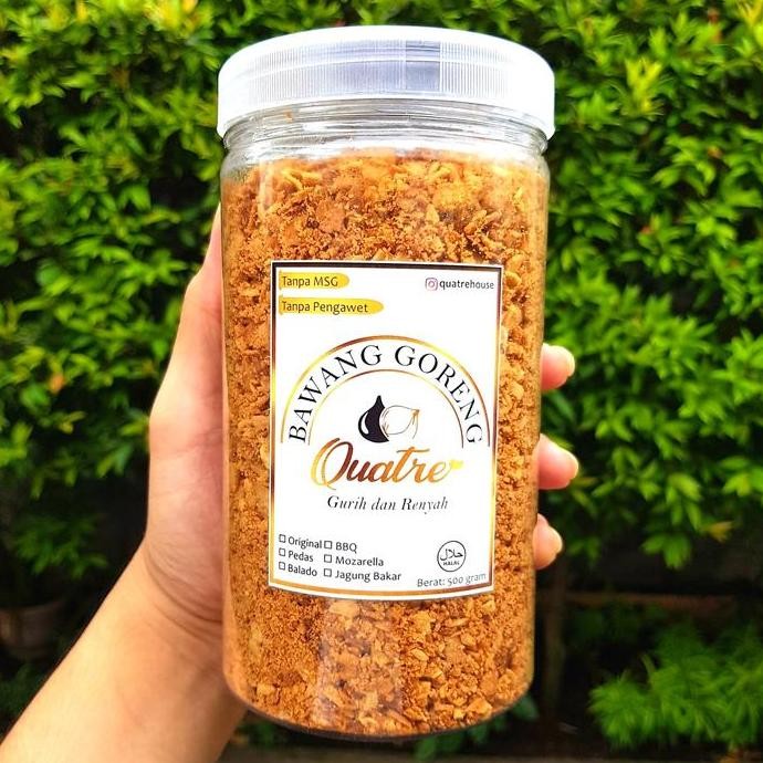 

Bawang Putih Goreng 750 Gram (Cincang)