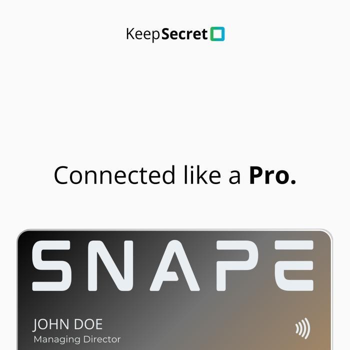 

Vs Snape Card-Smart Business Card-Kartu Nama Nfc