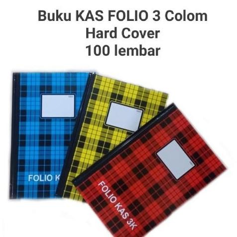 

Buku Hardcover Kas Kiky Folio 3Kolom - 100Lembar