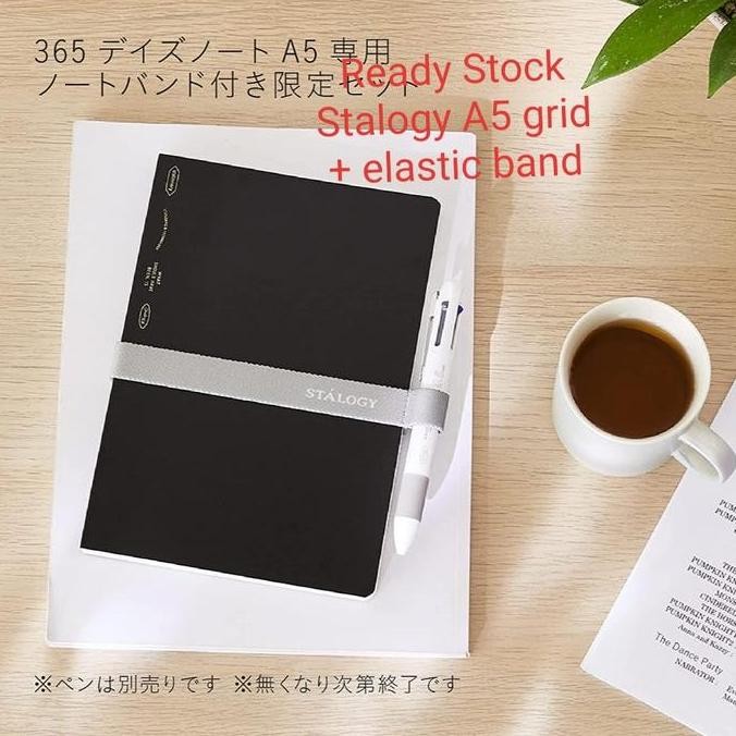 

Stalogy A5 Grid Limited Edition With Elastic Band
