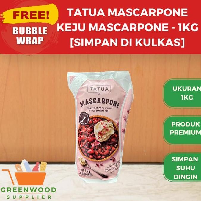 

Tatua Mascarpone / Keju Mascarpone - 1Kg Halal