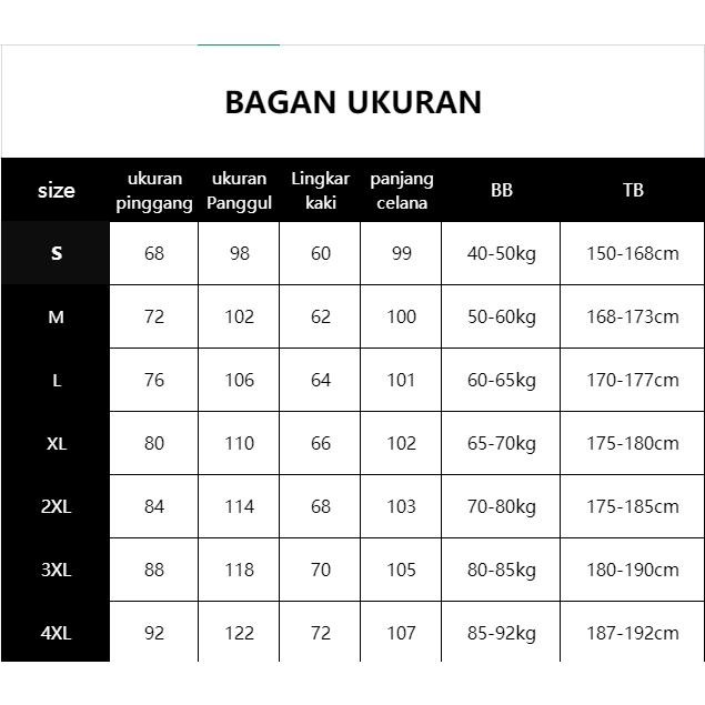 Celana Cargo Pria Panjang Korean Style Loose Pants Oversize Fashion Unisex Celana Training Black