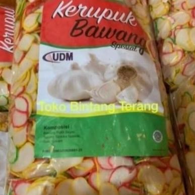 

Kerupuk / Krupuk Bawang Putih Spesial Udm 1 Bal Dus 5 Kg Warna Warni
