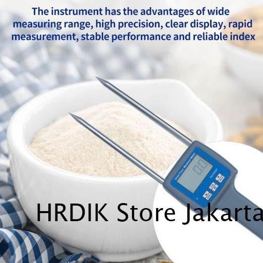 

Moisture Meter Tepung Powder Tk100Gf Flour Mc Tester Corn Wheat Rice