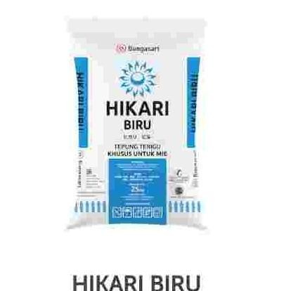 

Hikari Biru 25 Kg/1 Bal/Terigu Protein Tinggi Via Gojek