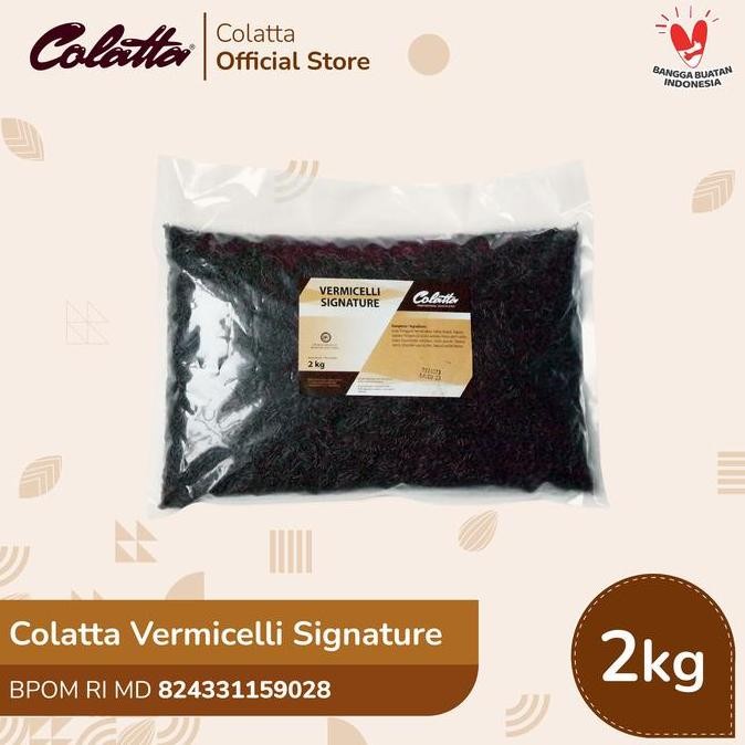 

Colatta Vermicelli Signature Chocolate - Coklat Batang 2Kg