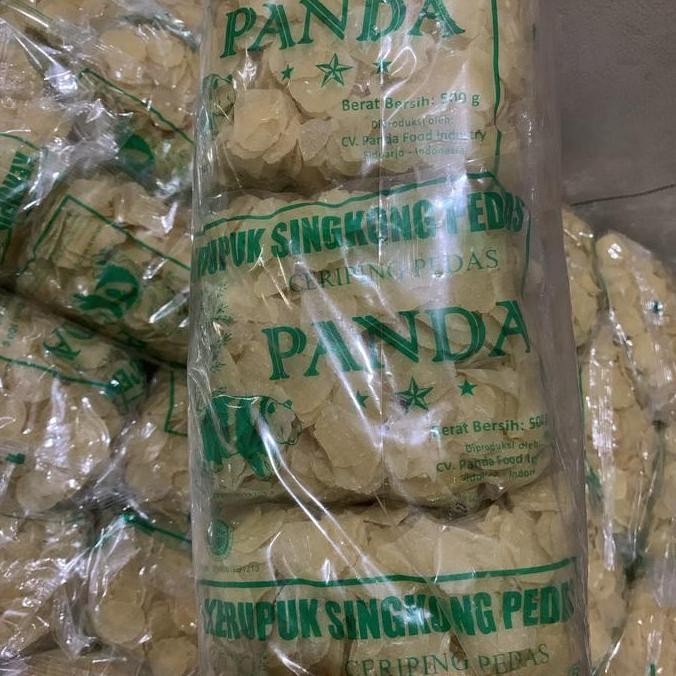 

Kerupuk Singkong Ceriping Pedas Cap Panda 5 Kg 1 Bal 10 Bungkus @500Gr