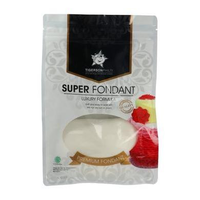 

Tigerson Super Fondant Putih 1Kg, Pelapis Kue, Cake Decor & Hias