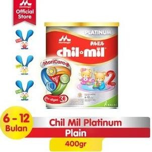 

Morinaga Chil Mil Platinum Formula Bayi Usia 6-12 Bulan 390G