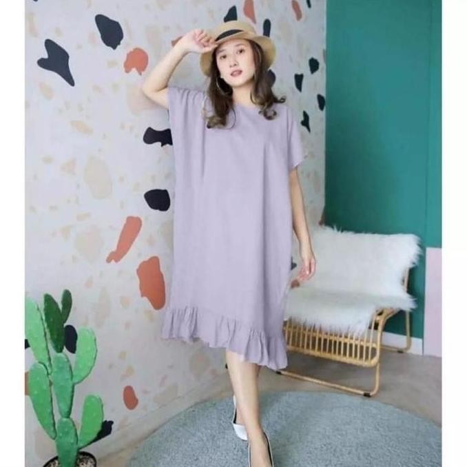 100 Ribu Dapat 5 | Daster Rufle | Rufle Kekinian Motif Nyaman Panjang Rayon Baju Gamis Co