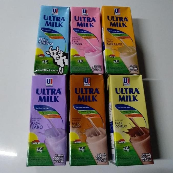 

Susu Ultra Milk 200Ml Aneka Rasa Per Dus Isi 24.Gojek