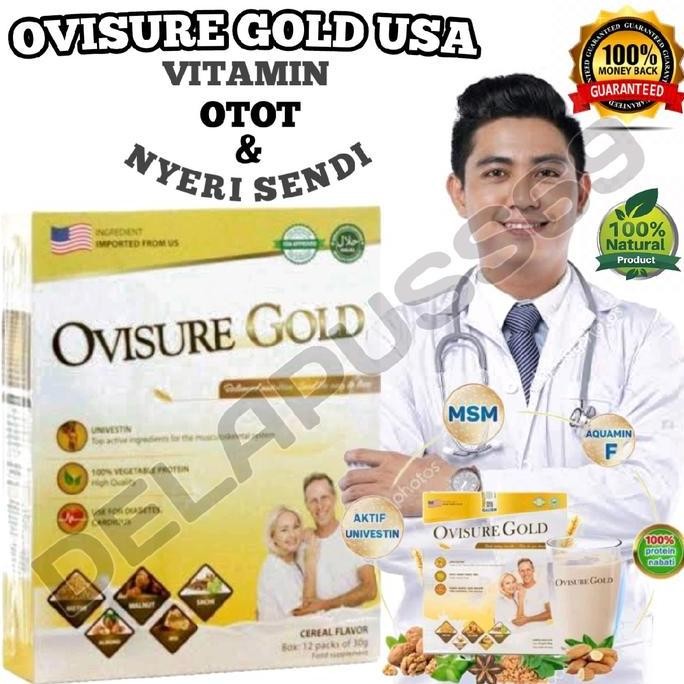 

Ovisure Gold Paket Hemat 2Box Susu Multifungsi Sendi Bahan Susu Herbal