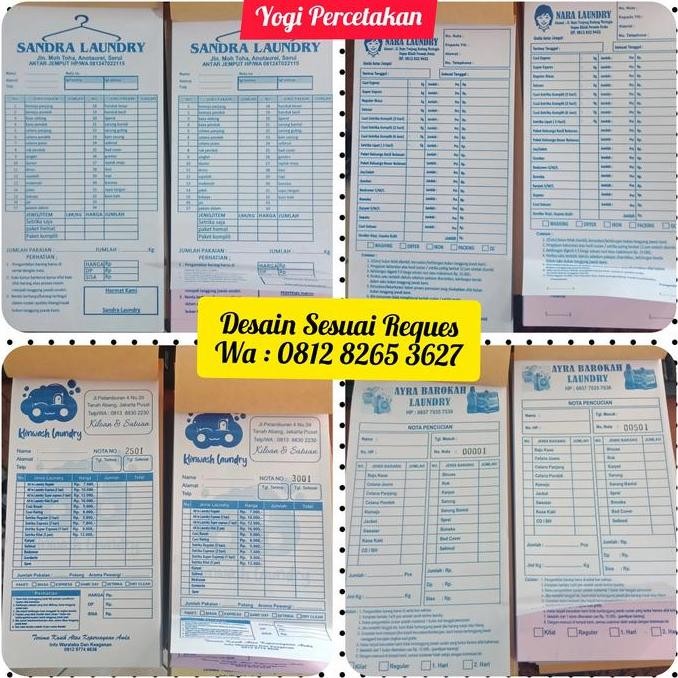 

Nota Bon 3 Ply Cetak 2 Warna