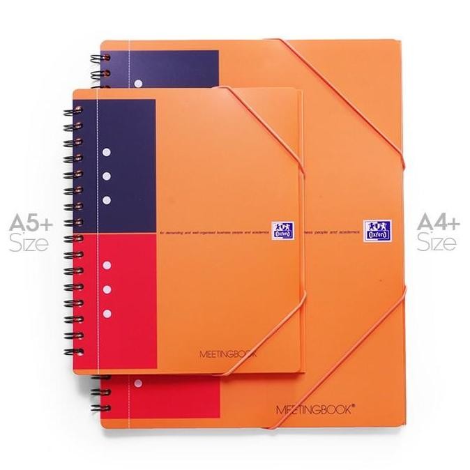 

Oxford Meetingbook Notebook Planner Journal A5+ Ruled Paper 100103453