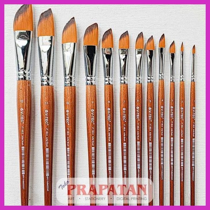 

( SEKOLAH / LUKIS ) READY KUAS LUKIS V-TEC VT185S DAGGER | V-TEC PAINT BRUSH DAGGER (SENI / MENGGAMBAR / ART / KERAJINAN ) SIAP KIRIM