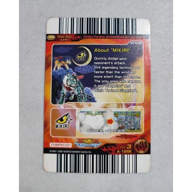 Kartu Animalkaiser Ninja Trained Siegfried Ultra Animal Kaiser Inggris Rare Original