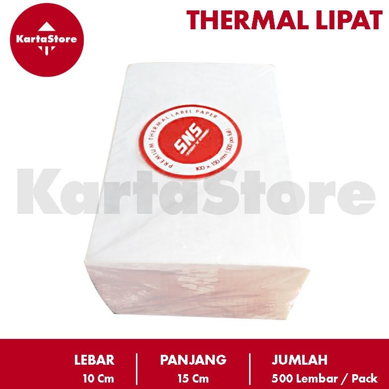 

JH8 LABEL THERMAL 100x150 mm Isi 500 Pcs SNS