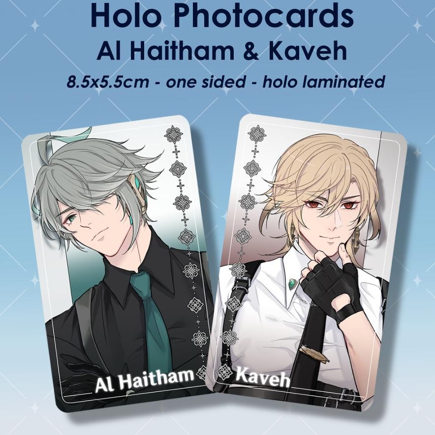 

JH8 Holo Photocard Genshin Impact Kaveh Alhaitham