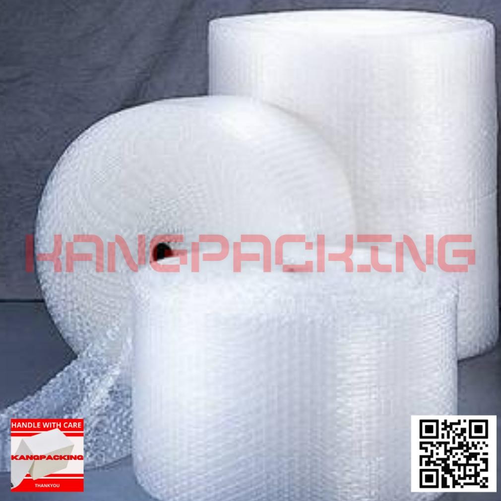 

JH8 Bubble Wrap 30 CM x 50 METER Tebal & Kuat (Hitam & Bening)