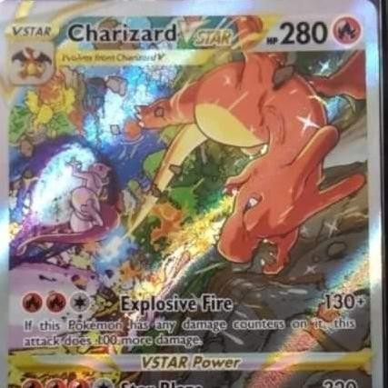 charizard vstar promo upc Rare Original