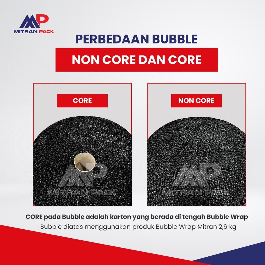 

JH8 Bubble Wrap UPACK Bening Hitam 125 cm x 50 meter