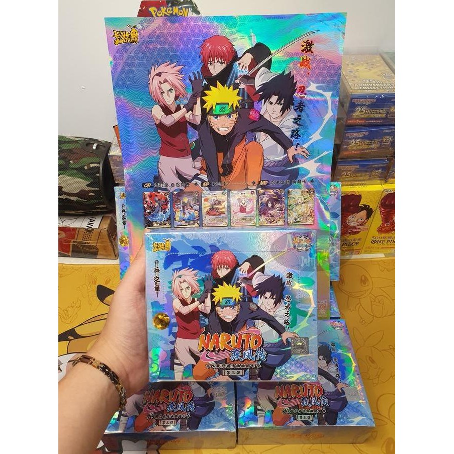 Naruto Kayou T2W3 Booster Box TCG CCG Rare Original