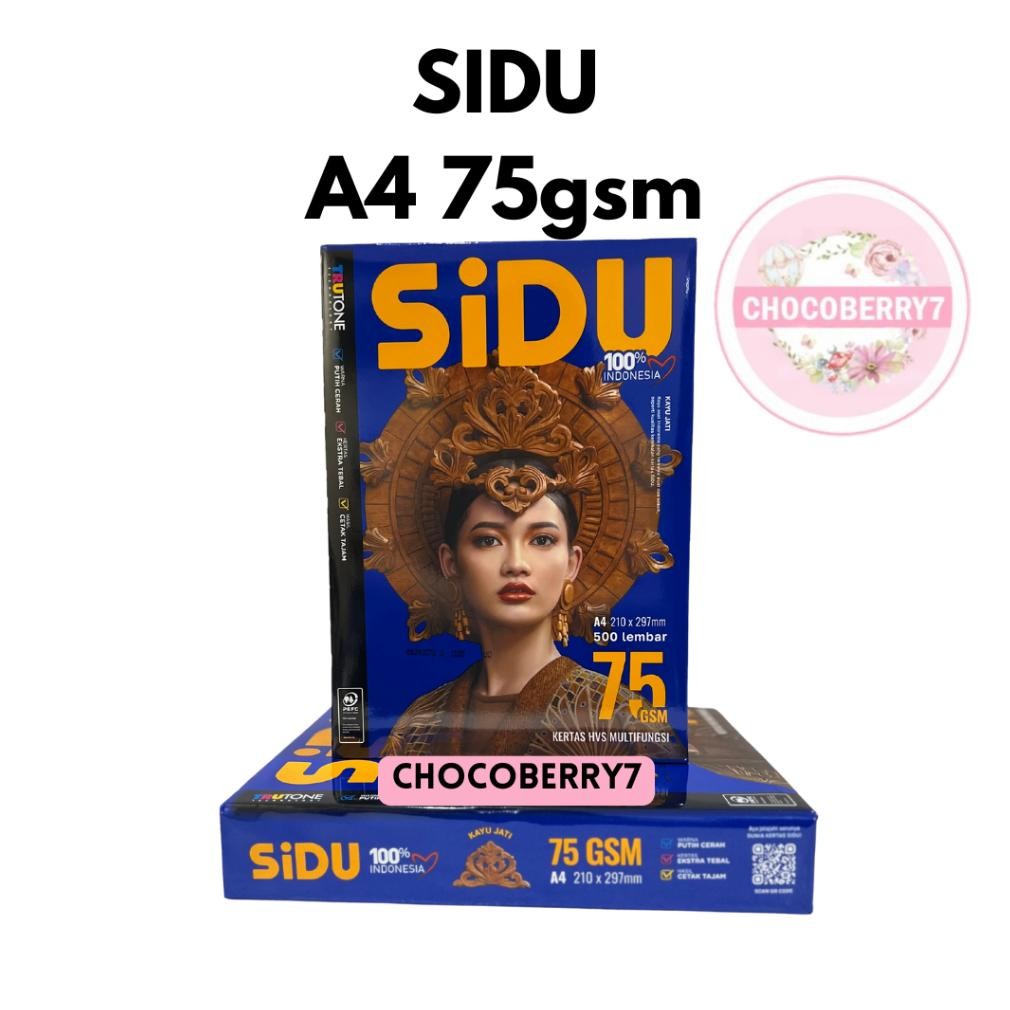 

JH8 Copy Paper Ika Paper Sidu Kertas HVS A4 F4 70 gr 75 gr 1 RIM 500 Lembar