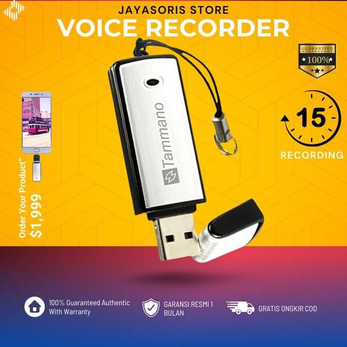 Alat Perekam Suara Mini Voice Recorder Alat Penyadap Sadap Suara 63 Co