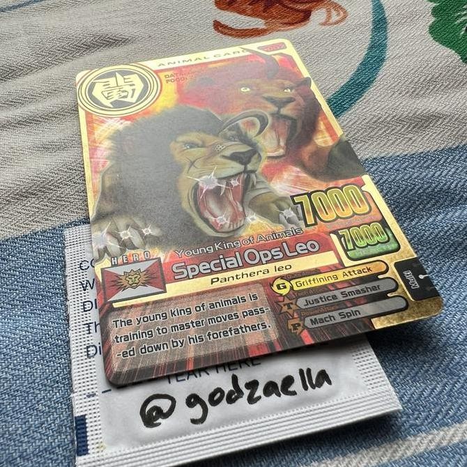 Animal Kaiser - Special Ops Leo Ver.3 EN Rare Original