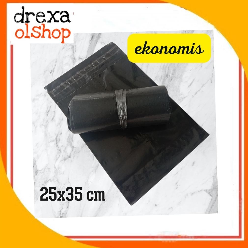 

JH8 [ekonomis] Plastik packing polymailer/ amplop polymailer 25x35 cm isi 100 lembar