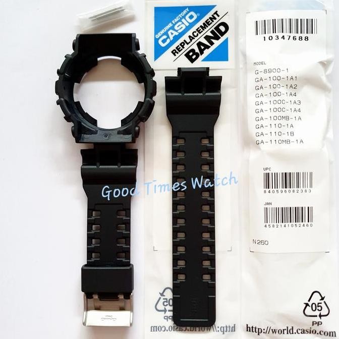 new  PAKET STRAP BEZEL G-SHOCK GD-100-1B GD 100 Casio Original