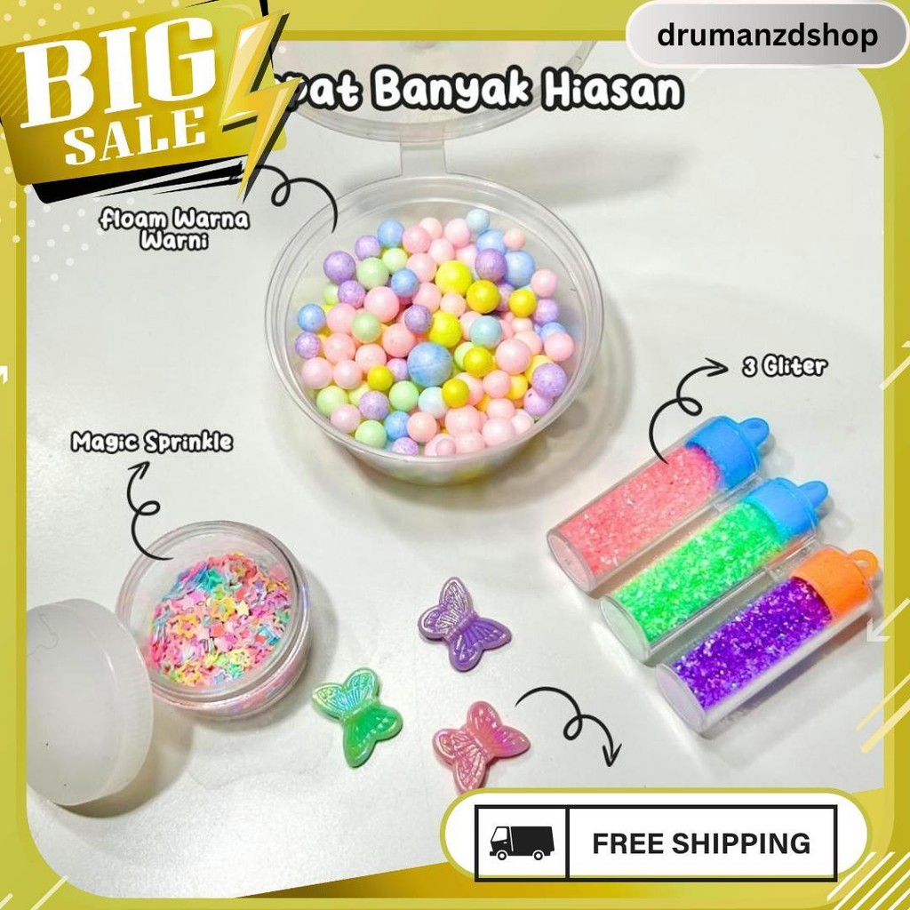 Slime Kit Magic Metallic By Slime Bintaro