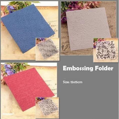 

ready !!! Wide Filicinae Pattern Embossing Folder