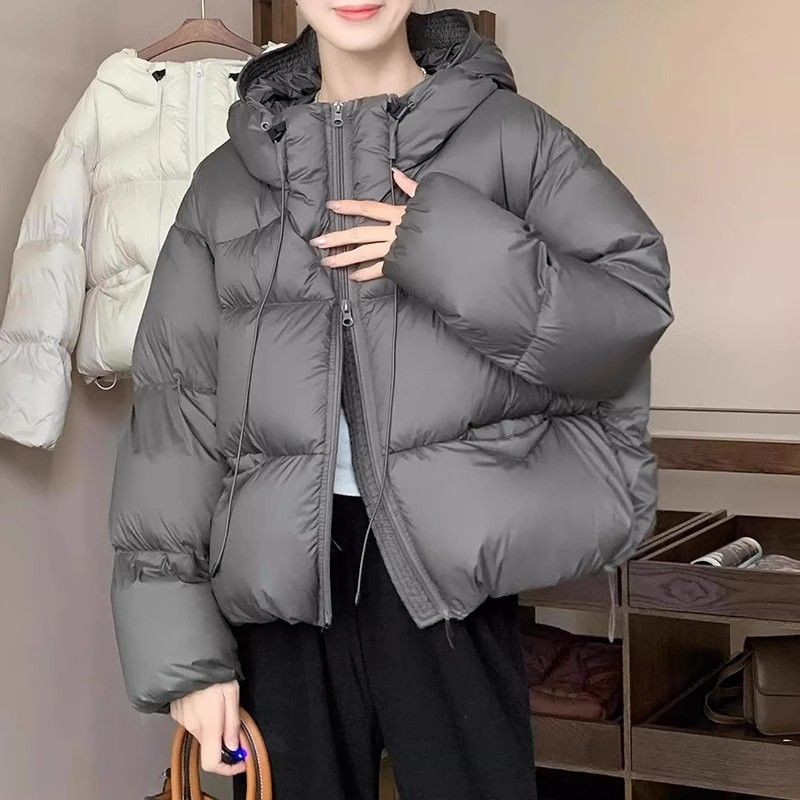

Korean Style Short Down Cotton Jacket for Women2025
