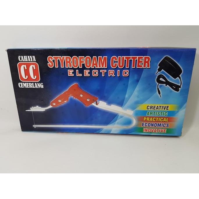 

ready !!! Alat Pemotong merk CC Styrofoam Electric Pemotong Sterofoam Cutter