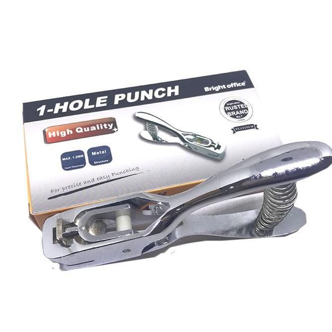 

ready !!! PEMBOLONG NAME TAG KERTAS OVAL 1 LUBANG GAGANG 1 HOLE PUNCH PERFORATOR