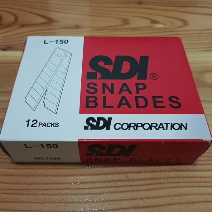 

ready !!! Isi cutter L 150 SDI-per pack