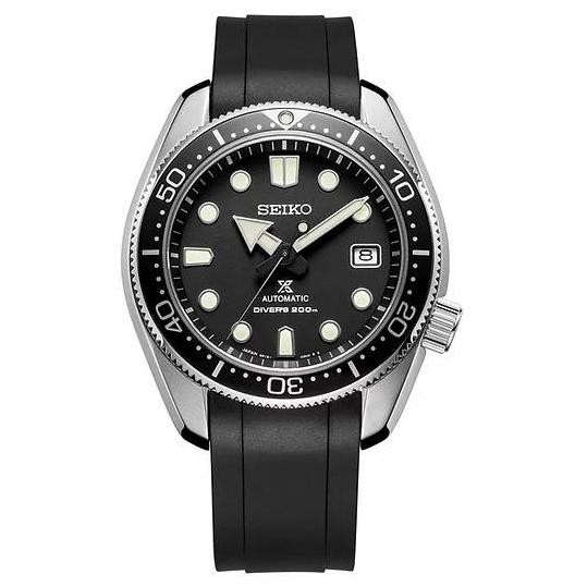 new  Crafter Blue Curved End Rubber Strap for Seiko Mini Turtle MM200
