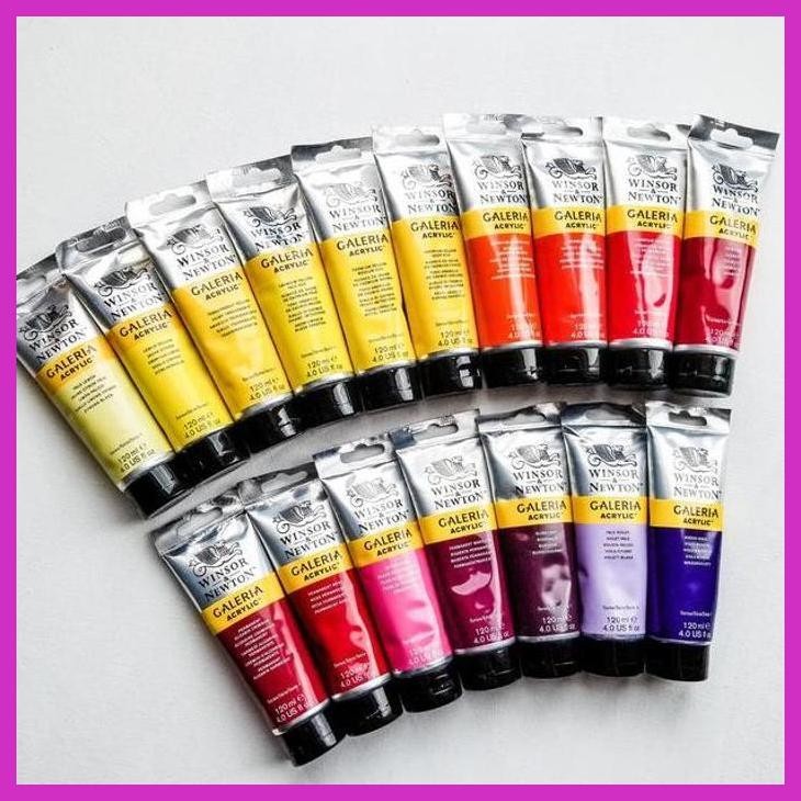 

( SEKOLAH / LUKIS ) COD CAT AKRILIK WINSOR GALERIA 120ML | GALERIA ACRYLIC (SENI / MENGGAMBAR / ART / KERAJINAN ) PACKING AMAN