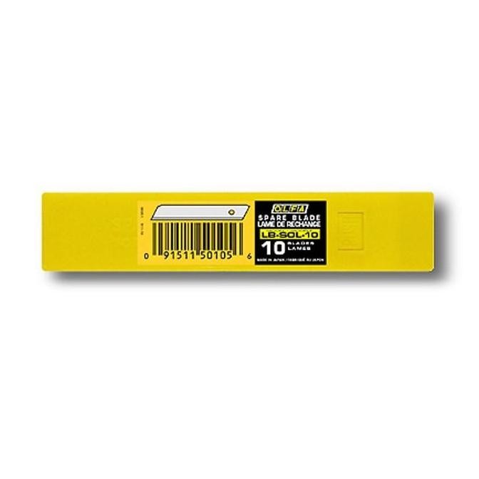 

ready !!! OLFA LBSOL10 Refill Cutter 18mm LB-SOL-10 Solid Blade (10 pcs/pack)