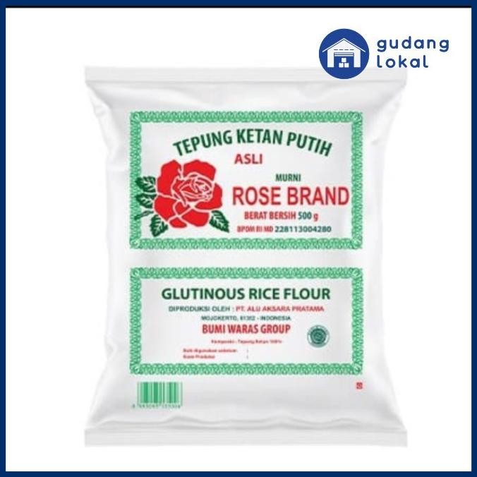 

Promo Tepung Ketan Putih Rose Brand 500Gr