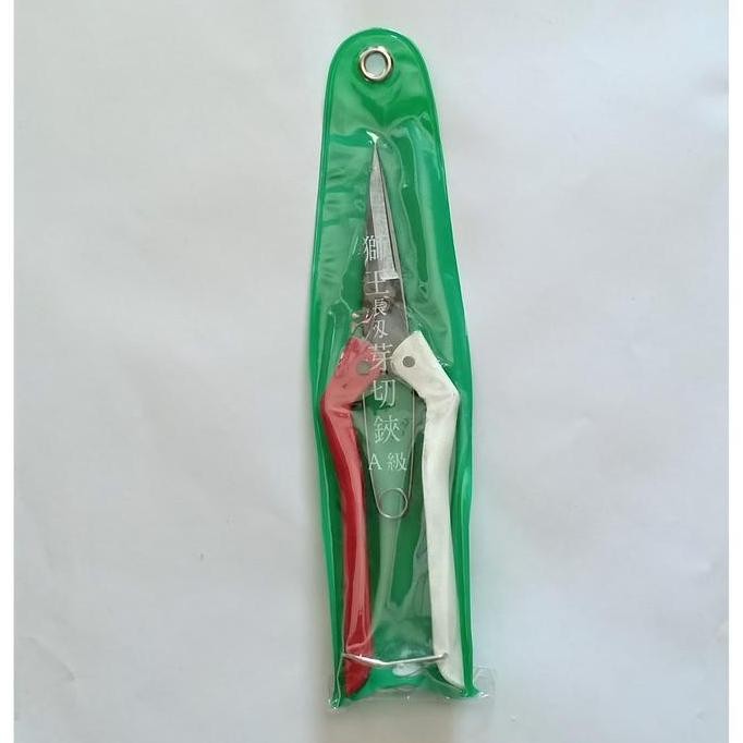 

ready !!! Gunting Sharp Floral / Merah Putih