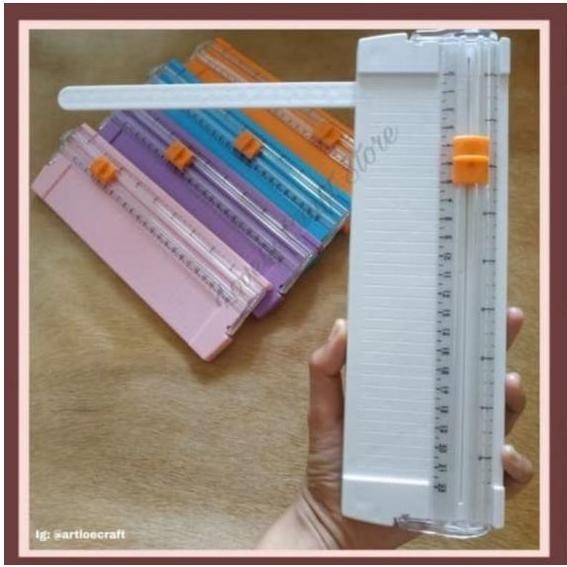 

ready !!! LovelyCraftStore | Paper Trimmer Cutter A5/A4 for paper foto scrapbook 21.5cm pemotong Kertas