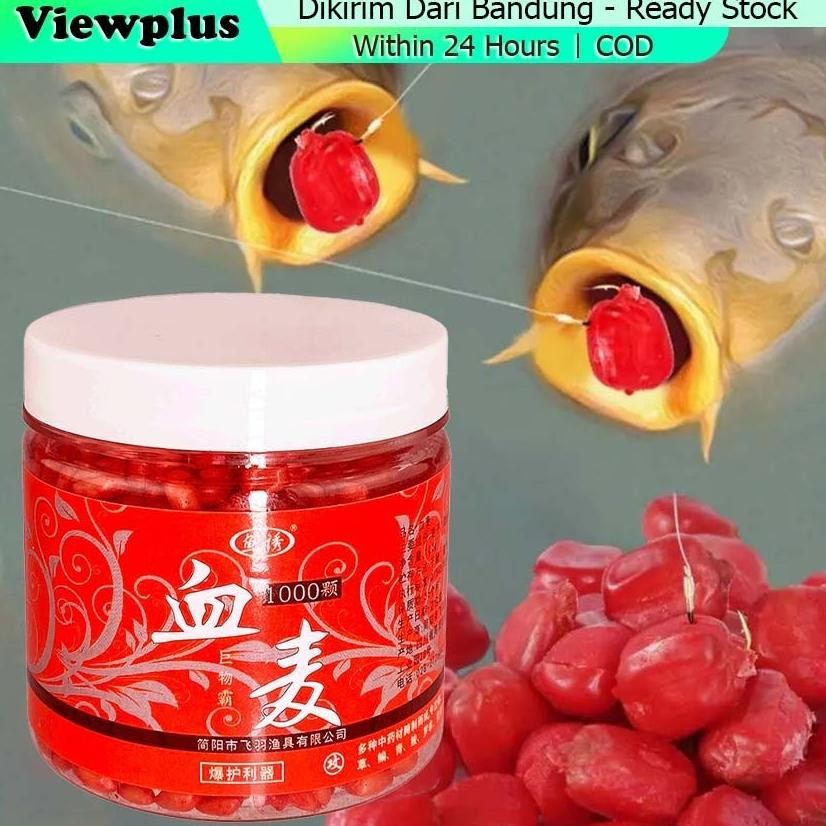 1000Pcs Umpan Pancing Pelet Ikan Cacing Merah Memiliki Aroma Menarik Mangsa Ikan / Umpan Pelet Cacin