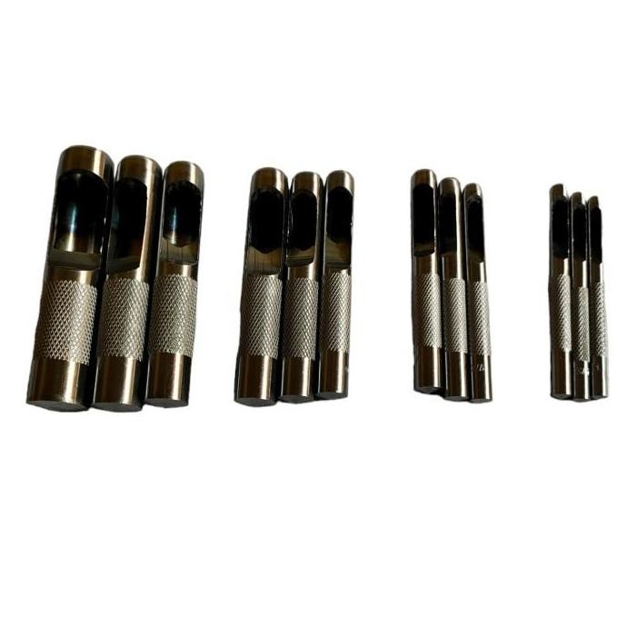 

ready !!! Pahat Plong Set Pelubang Kulit Karet DLL 12 Pcs